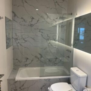 Placa PVC simil marmol